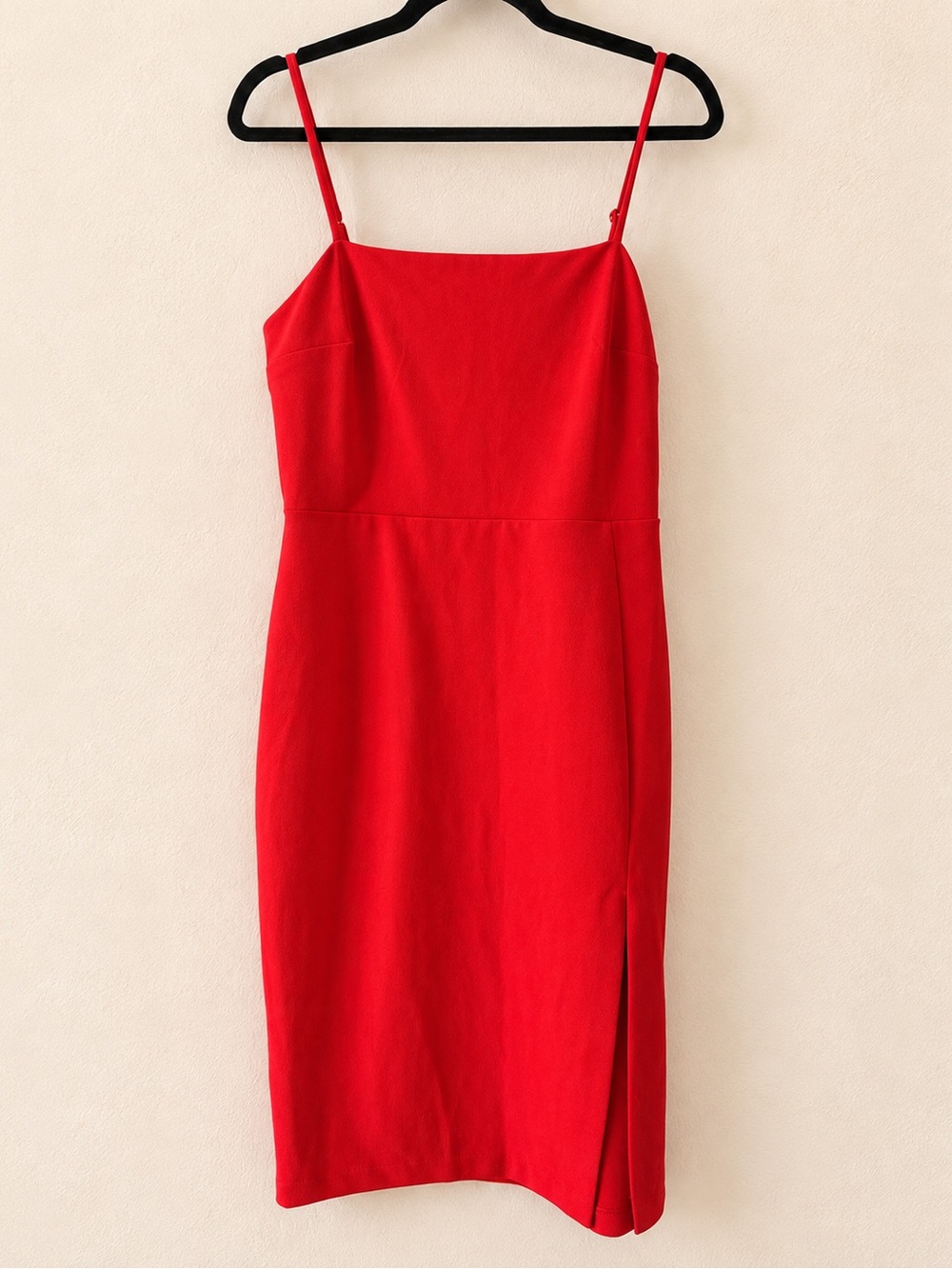 Express Red Body Con Dress